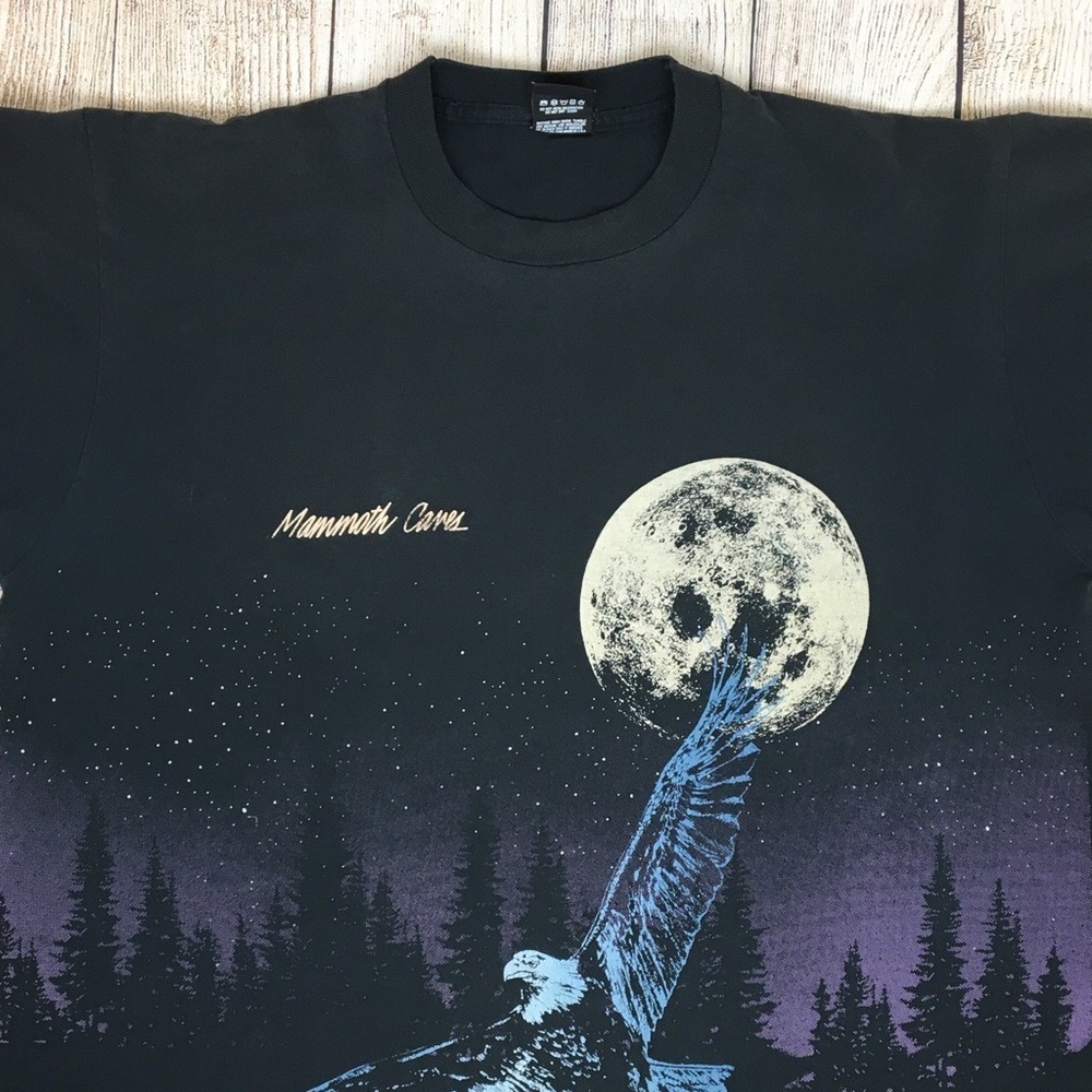 Vintage Screen Stars Mammoth Caves T-shirt Sz XL